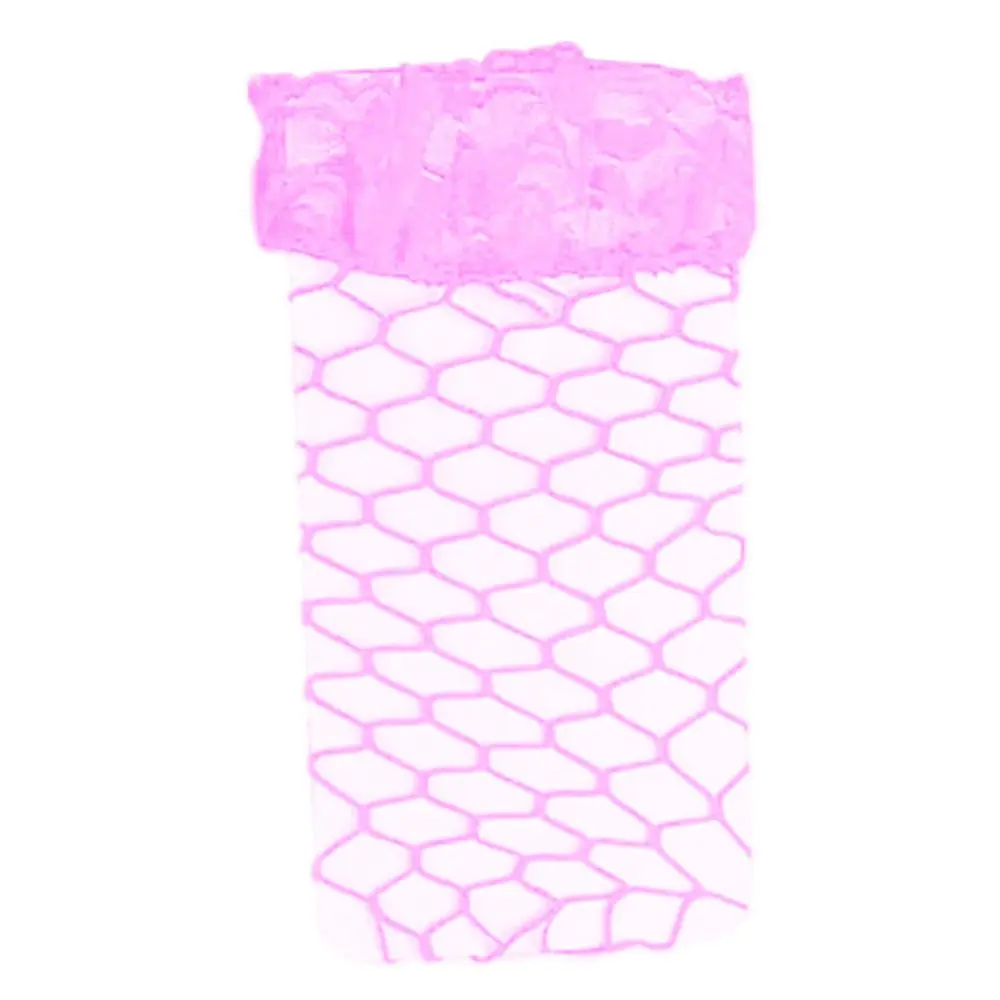 pink ONEOME/Лидер продаж, летние кружевные модные длинные чулки, женские новые стильные высокие сетчатые чулки, эластичные сексуальные Чулочные изделия - Цвет: pink