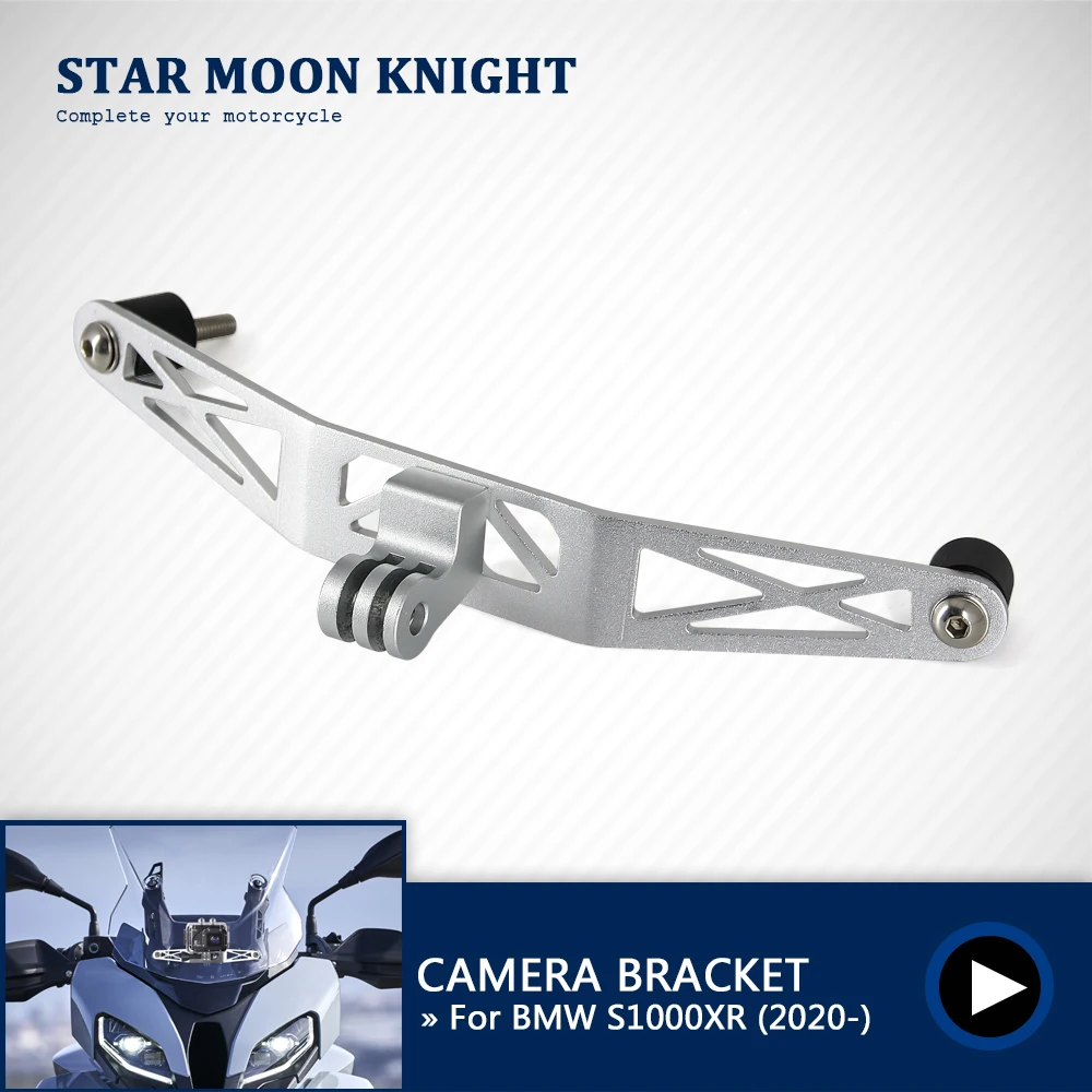 

Motorcycle Camera Holder Mount Bracket Metal Stand For BMW S 1000 XR S1000XR 2020 - Action Cameras Accessory Driving Recorder