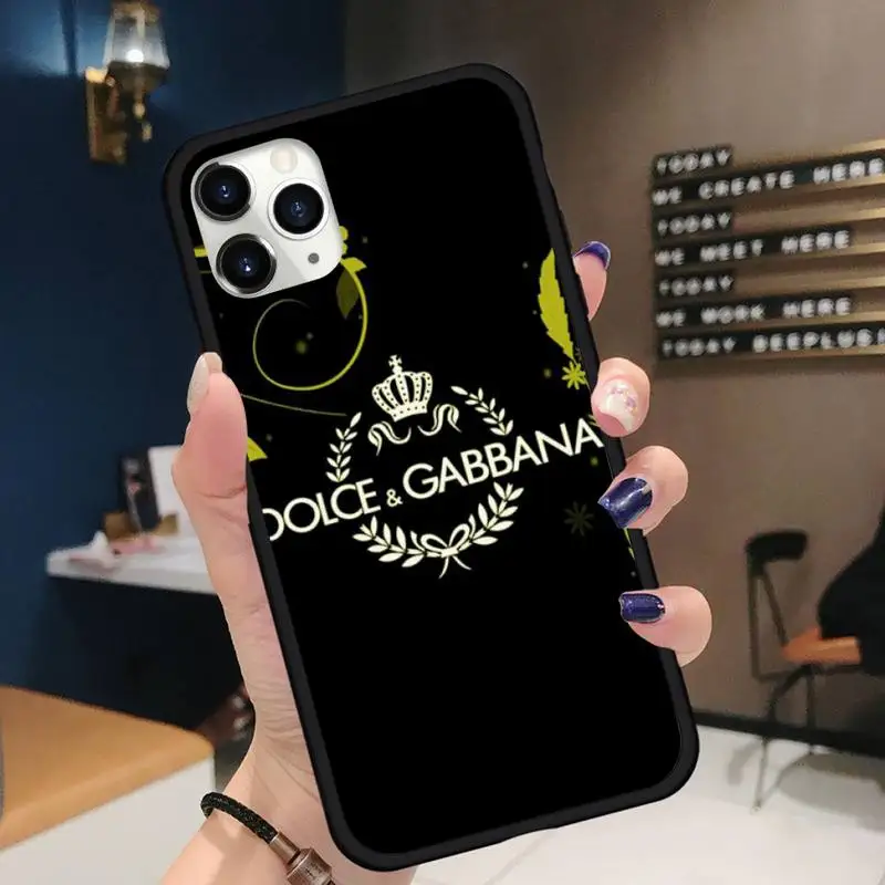 

Fashion luxury flower DOL G Phone Case for iPhone 11 12 Pro XS MAX 8 7 6S Plus X XR Samsung Note 9 10 S9 S10 S20 A51 Plus Ultra