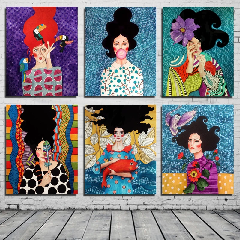 Северный плакат лучшие настенные наклейки Холст Плакаты с живописью принты