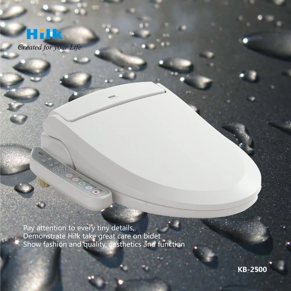 Вытянутая электронная Крышка для биде KB2500 заднее сиденье 220 В ~ 240 60 Гц размер