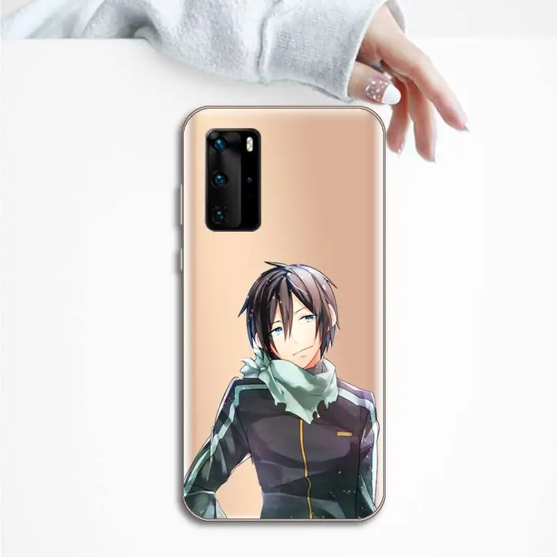 

Yato Noragami Phone Case Transparent for Huawei P20 P30 P40 lite pro P smart 2019 honor 8x 10i