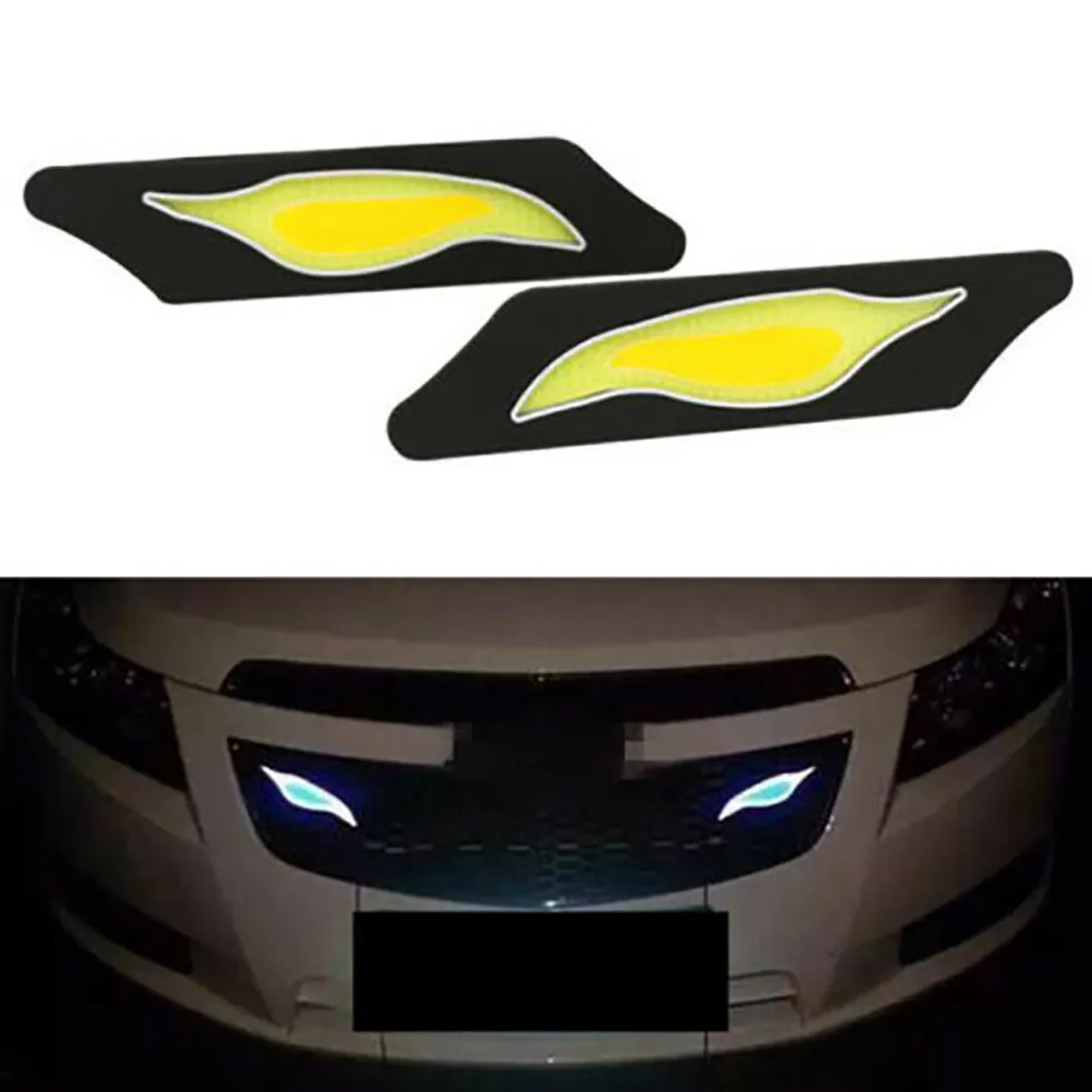 

2pcs Daytime Running Lights COB Car DRL Driving Lights Fog Lamp High Power LED Turn Signal