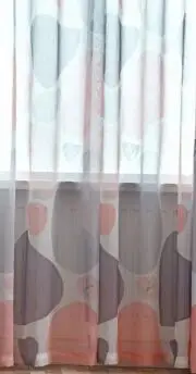 Печать занавес утолщение Затемняющая штора для детской спальни гостиной Штора для окна драпировка занавес для отеля тюль - Цвет: Pink Tulle