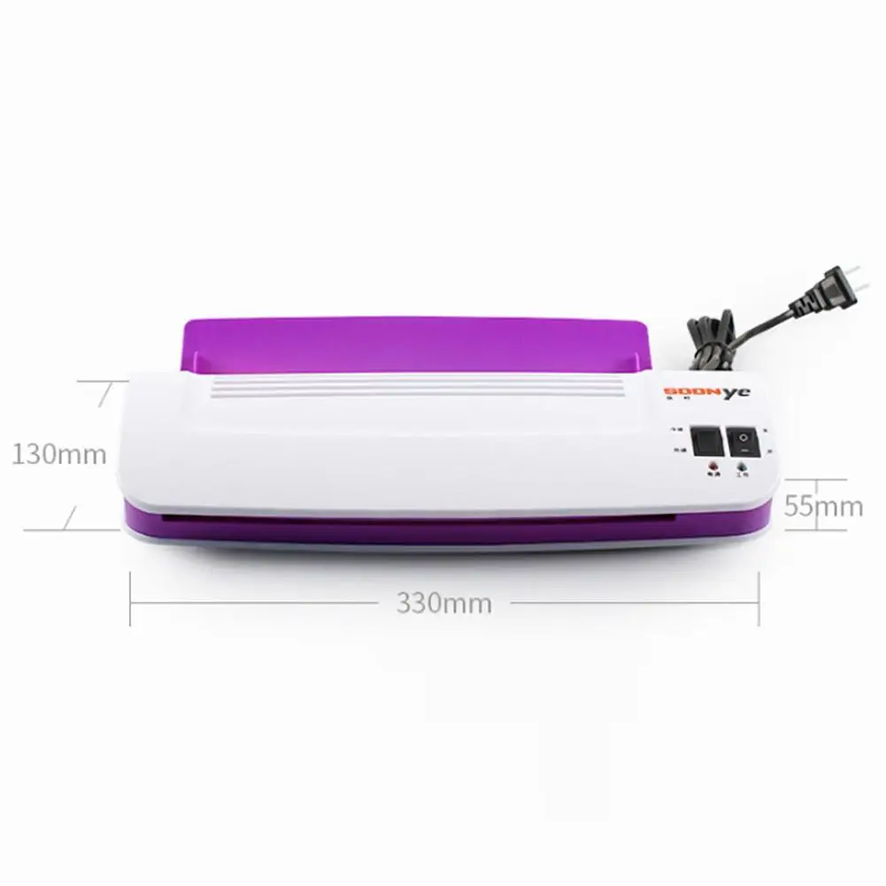 

Laminator Machine Portable A4 Thermal Laminating Machine With Hot And Cold Settings ABS Fast Warm-up Laminator Machine