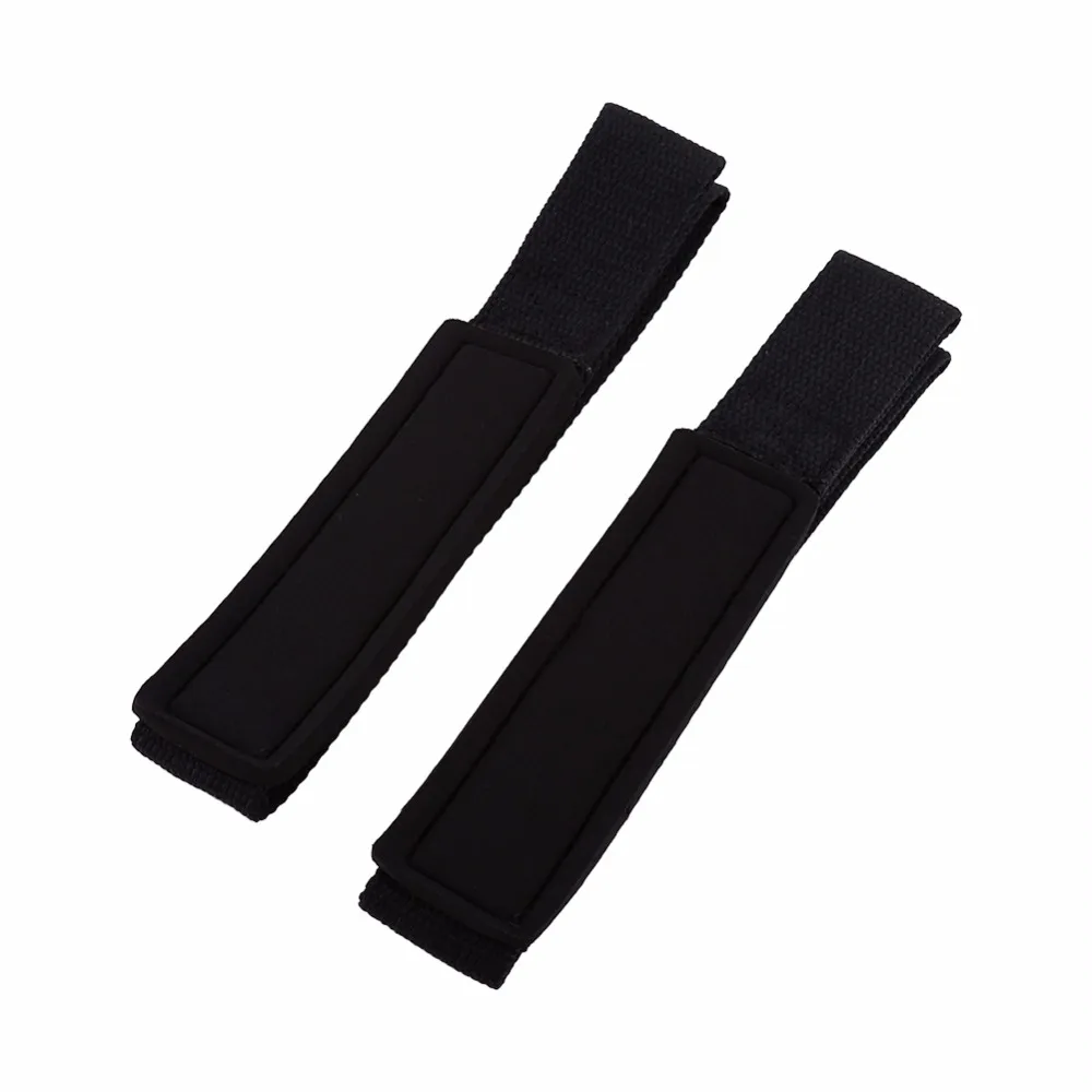

Weight Lifting Wrist Straps Black Durable Weight Lifting Support Gloves Wrap Bar Straps For Bodybuilding Training Bands Gloves