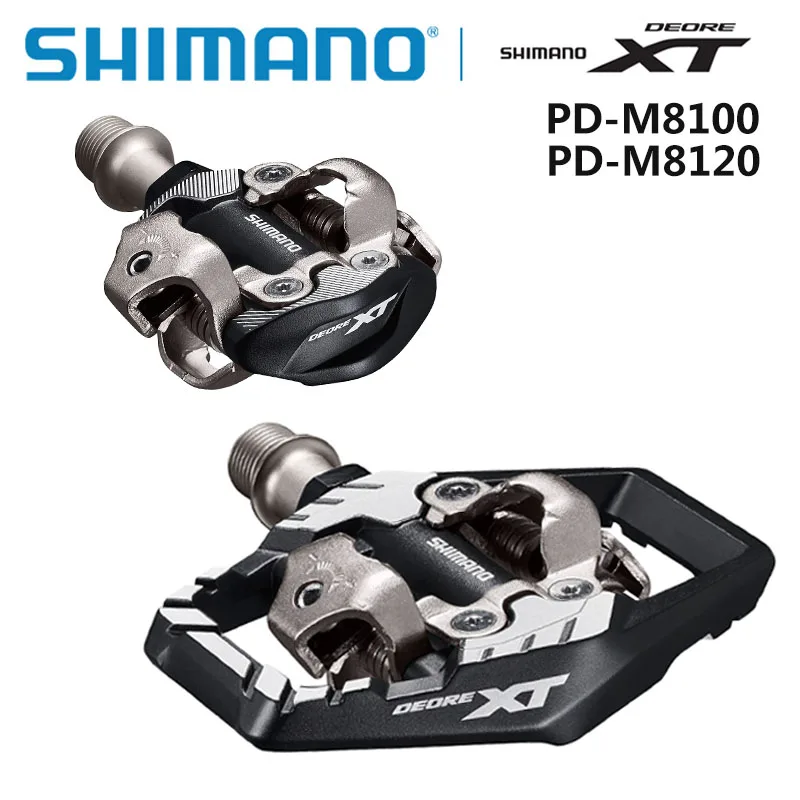 Shimano Deore XT PD-M8100 M8120 XC гоночная педаль SPD MTB горный велосипед педали с sm-SH51