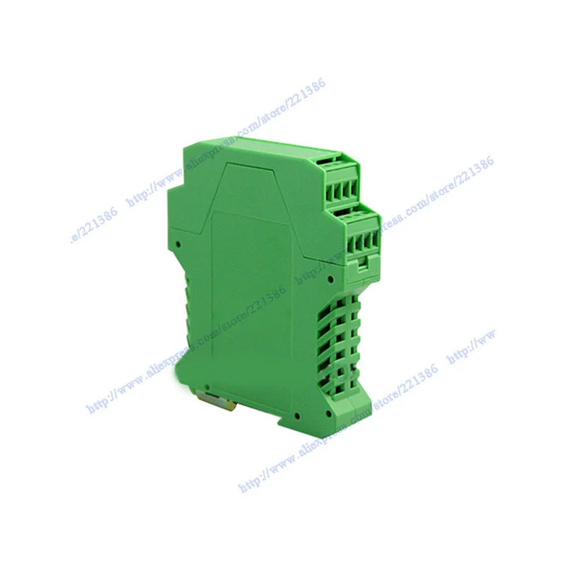 Пластиковый корпус с клеммным блоком двухуровневый чехол din рейкой 112*100*22 5 мм
