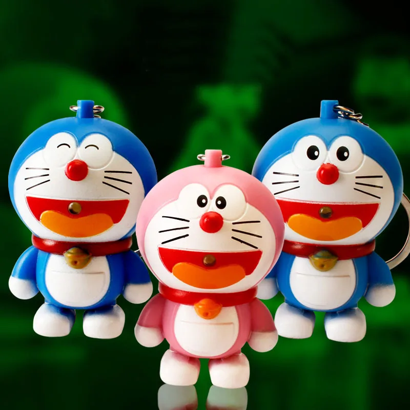 Милый Jingle брелок для кошек светодиодный светильник звуковая кукла детское