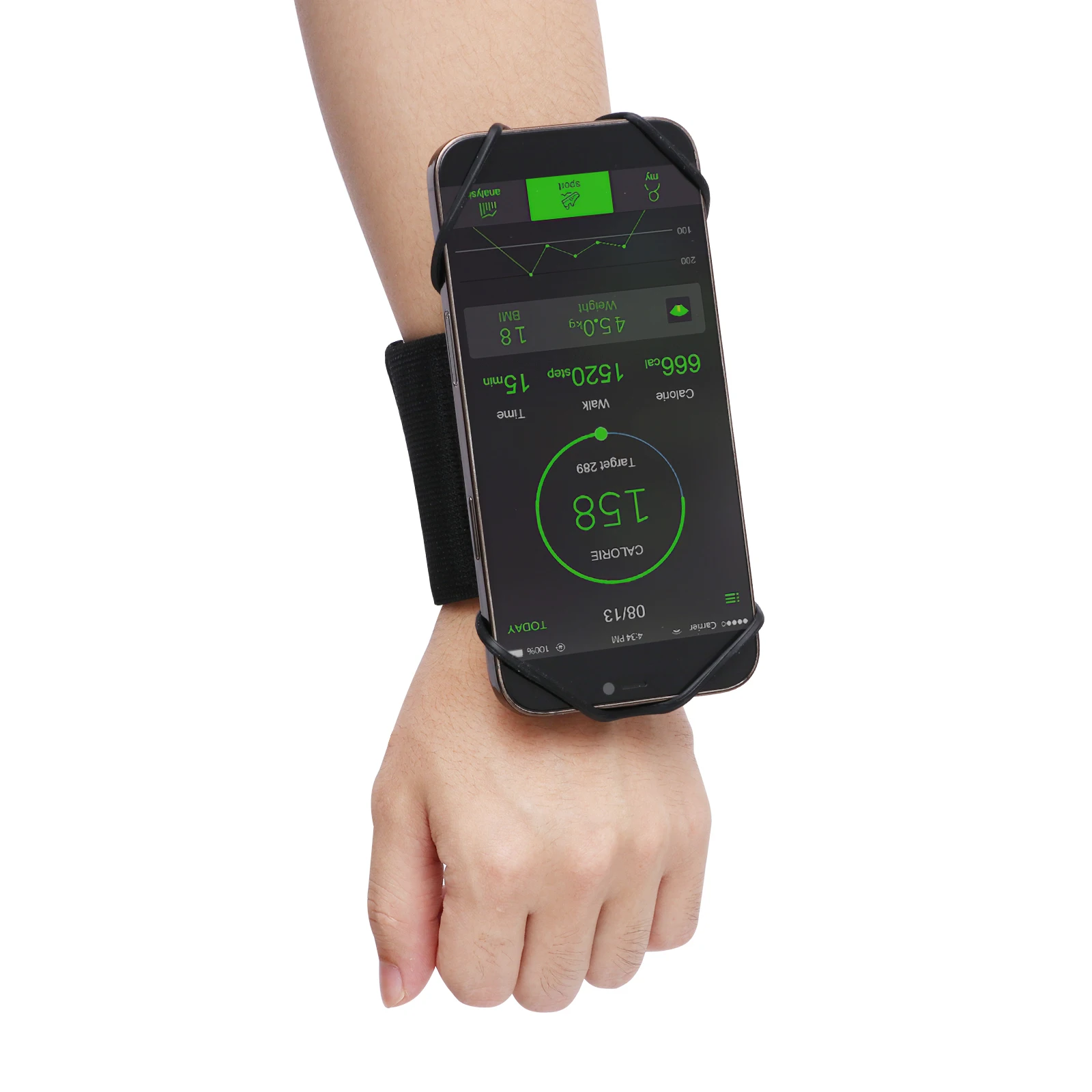 Универсальный держатель для телефона спорта на открытом воздухе наручная сумка