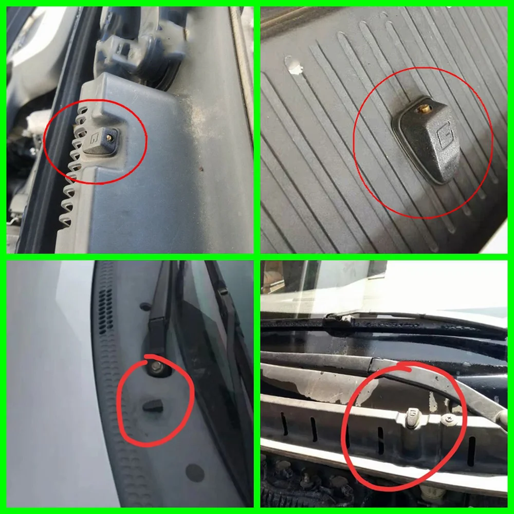 1/2 шт. Универсальный переднего лобового стекла автомобиля омывателя ветрового