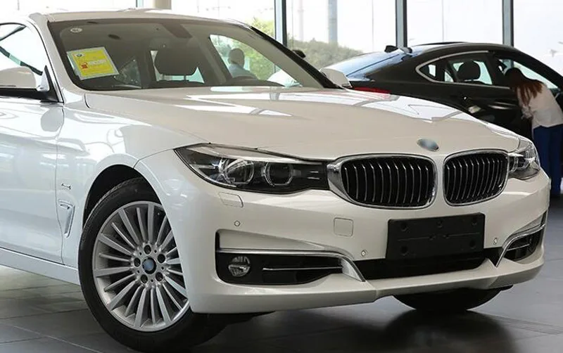 Передние противотуманные фары из АБС пластика хромированные полоски для