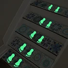 Светящиеся наклейки на стену Golw в темноте, декор для комнаты, детской комнаты, потолочные настенные наклейки, пленка и наклейка, ПВХ обои