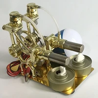 stirling engine miniature model mini steam power technology small production small invention diy experimental toy