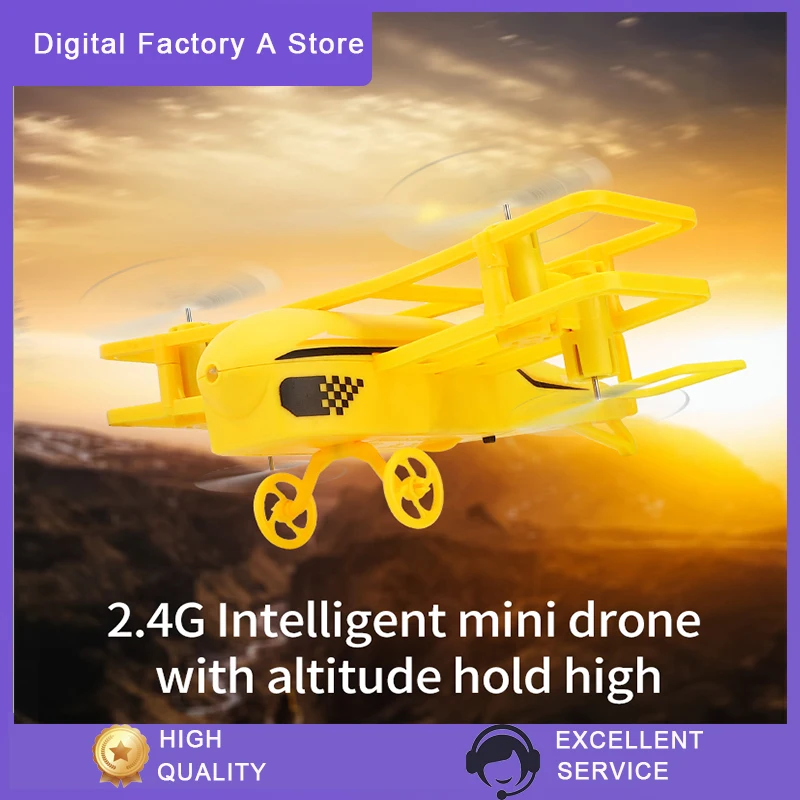 

Квадрокоптер JJRC H95, 2,4 ГГц, режим 2, 360 градусов, бесголовый режим, пульт дистанционного управления высотой полета, Мини FPV гоночный Дрон, Радио...
