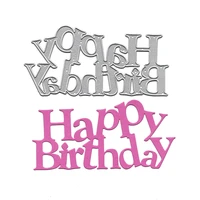 happy birthday word dies scrapbooking dies sale embossing die cuts for card making paper molds craft punch cutting templates