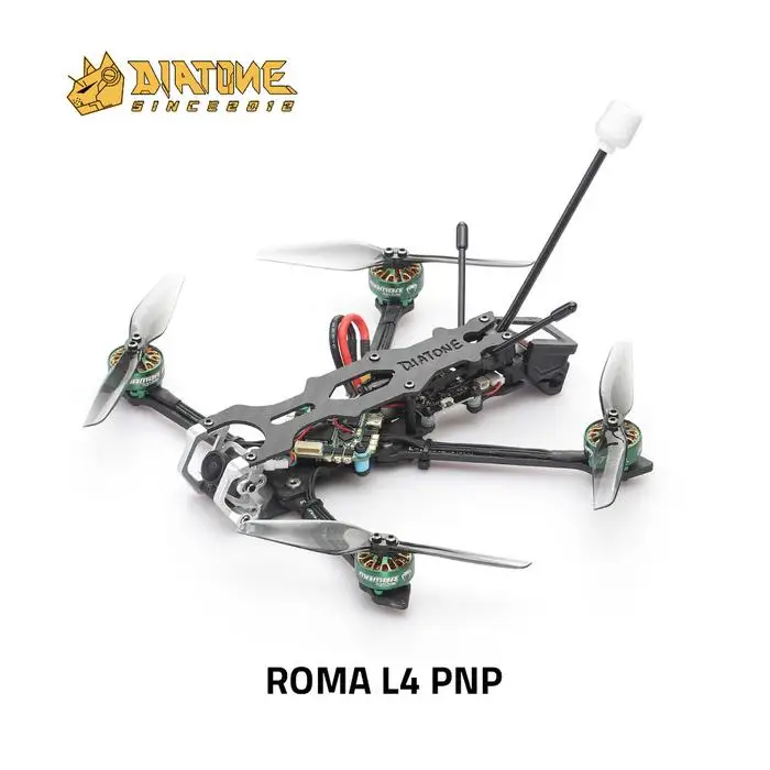 DIATONE roman&iacute;es L4 MAMBA F722 AIO ULTRA peque&ntilde;o VTX RUNCAM NANO2 M8 PLUS GPS TOKA 1404 3000KV 4S 4 pulgadas FPV Micro Drone largo alcance PNP-0