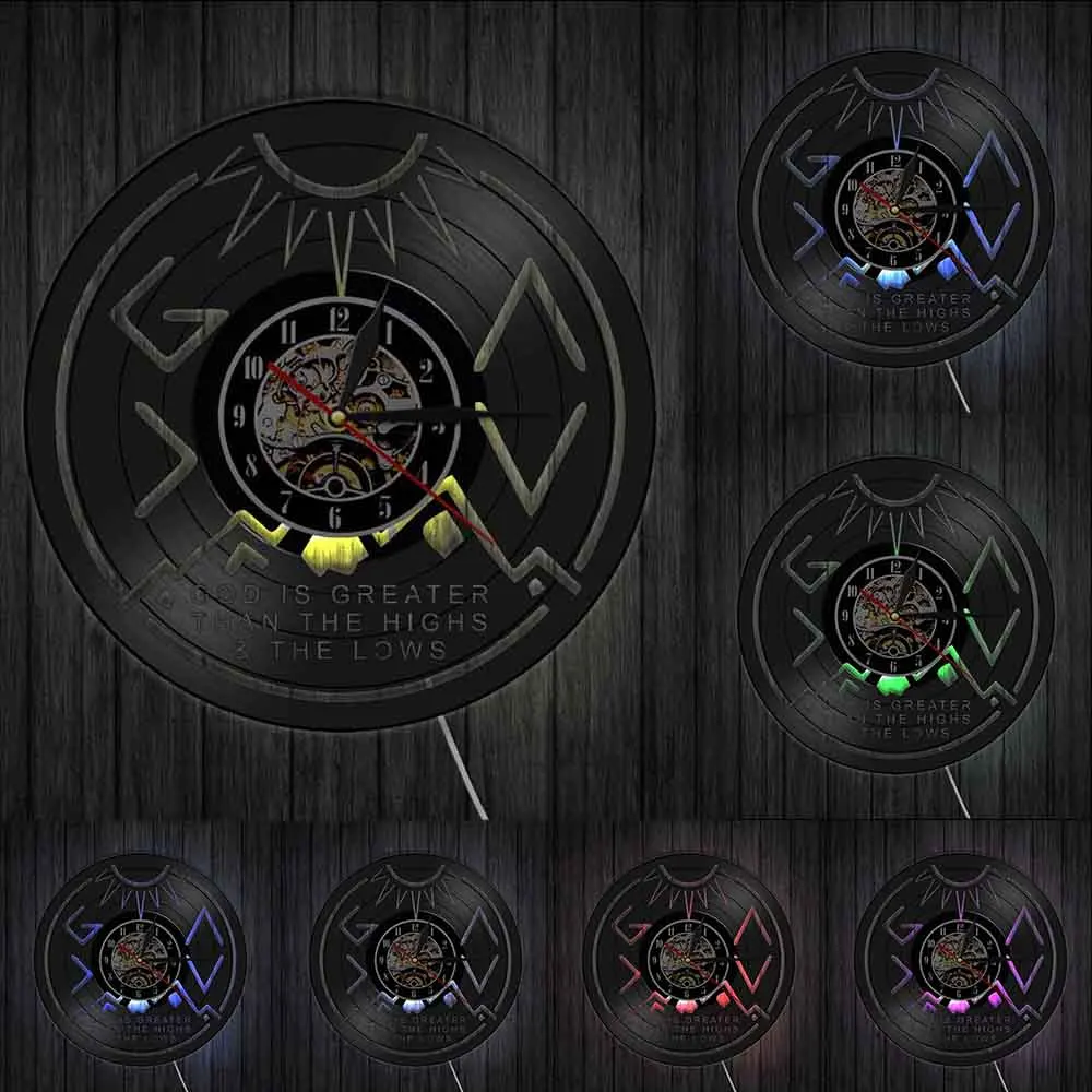 Бог больше чем высокие и низкие вдохновляющие цитаты религиозные виниловые