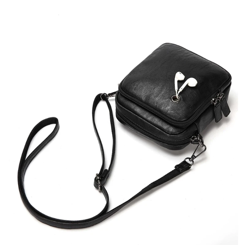 

New Arrival Business Men Messenger Bags vintage Leather Crossbody Shoulder Bag for male brand Casual Man Handbags Fashion bags