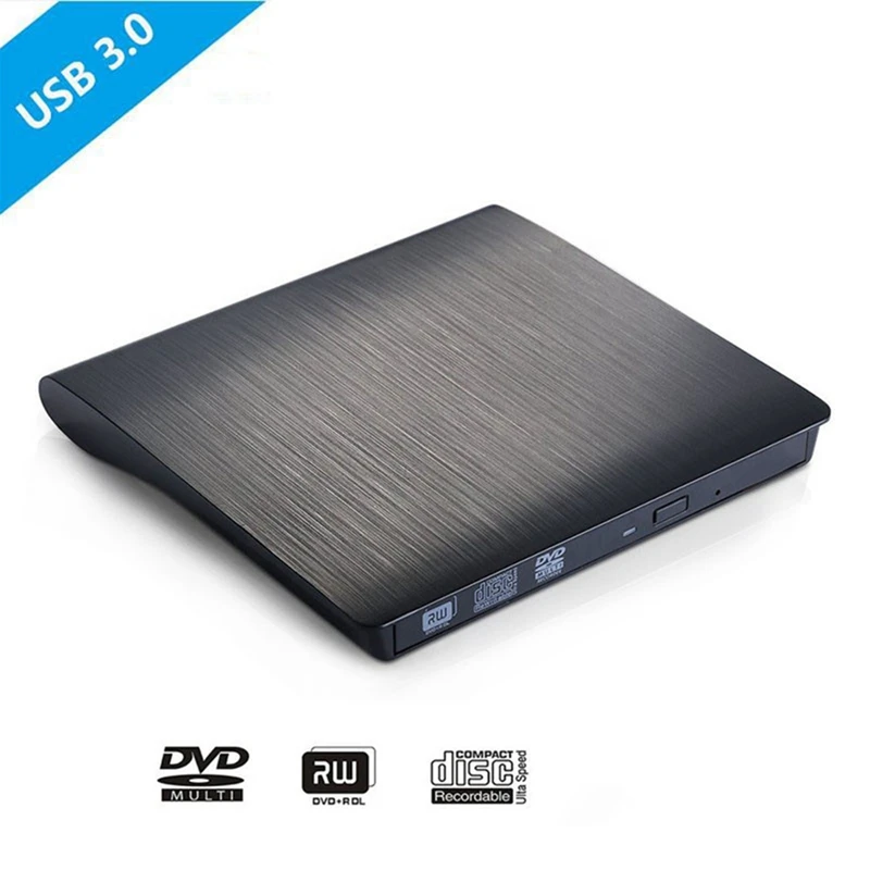 Внешний Bluray DVD привод USB 3 0 тонкий Blu Ray 3D CD диск для ноутбука Mac Настольный Windows OS Linux