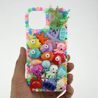 handmade underwater world phone case for iphone 11 12 13 pro max mini x xs xsmax xr se 7 8 plus kawaii apple cover accessories