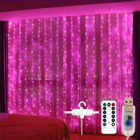 led curtain christmas decorations for home fairy lights 3mx3m usb operated for living room bedroom xmas new year party decor