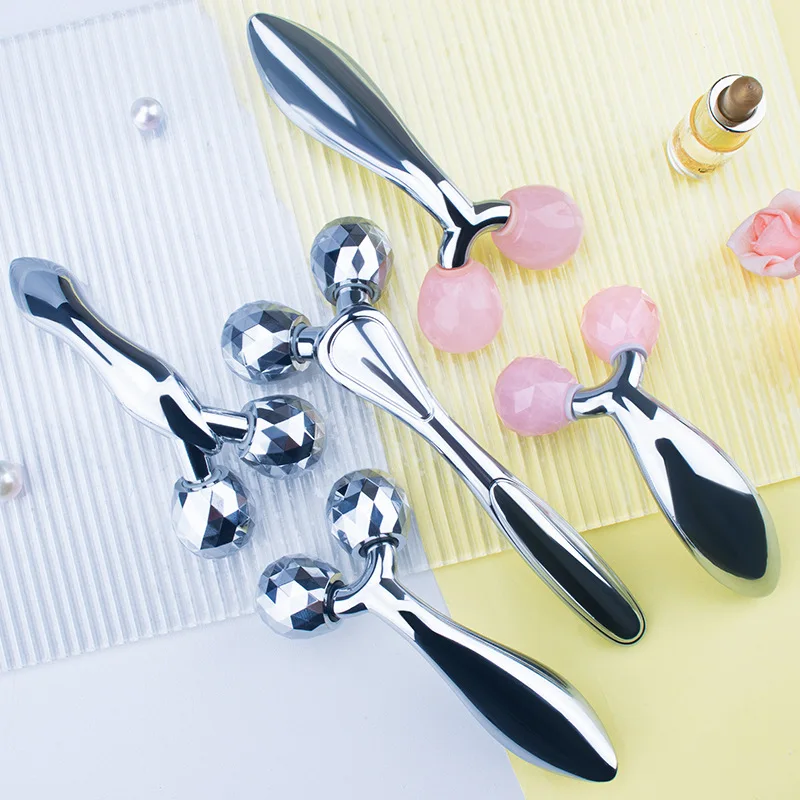 

Y Shape Eye Care Face Slimming Massage Jade Roller Face Body Anti Aging Wrinkle Massager Firmer Shaper/ Skin Tighten Lift Roller