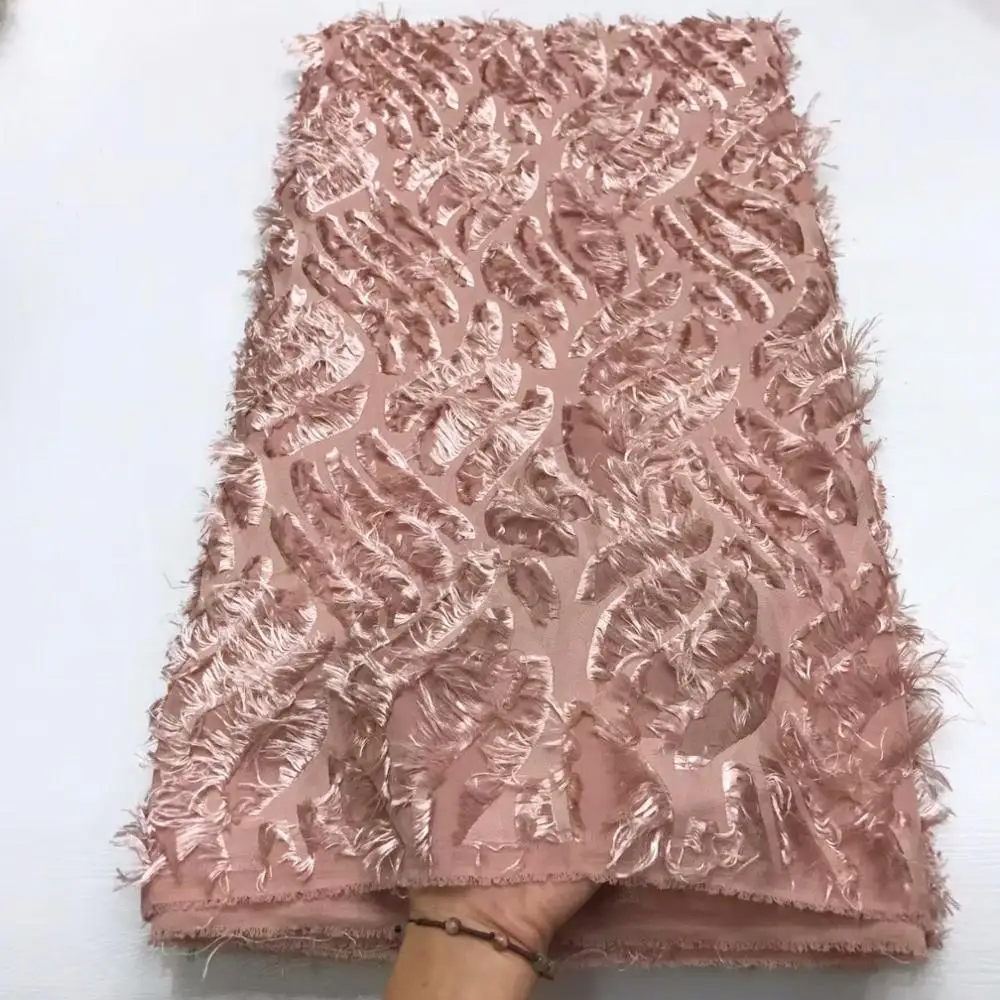 Самая популярная 3d кружевная ткань жаккард Tissu Нигерия высокое качество
