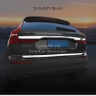 Декоративная накладка на заднюю отделка крышки багажника из нержавеющей стали для Volvo XC60 2009-2014-2021