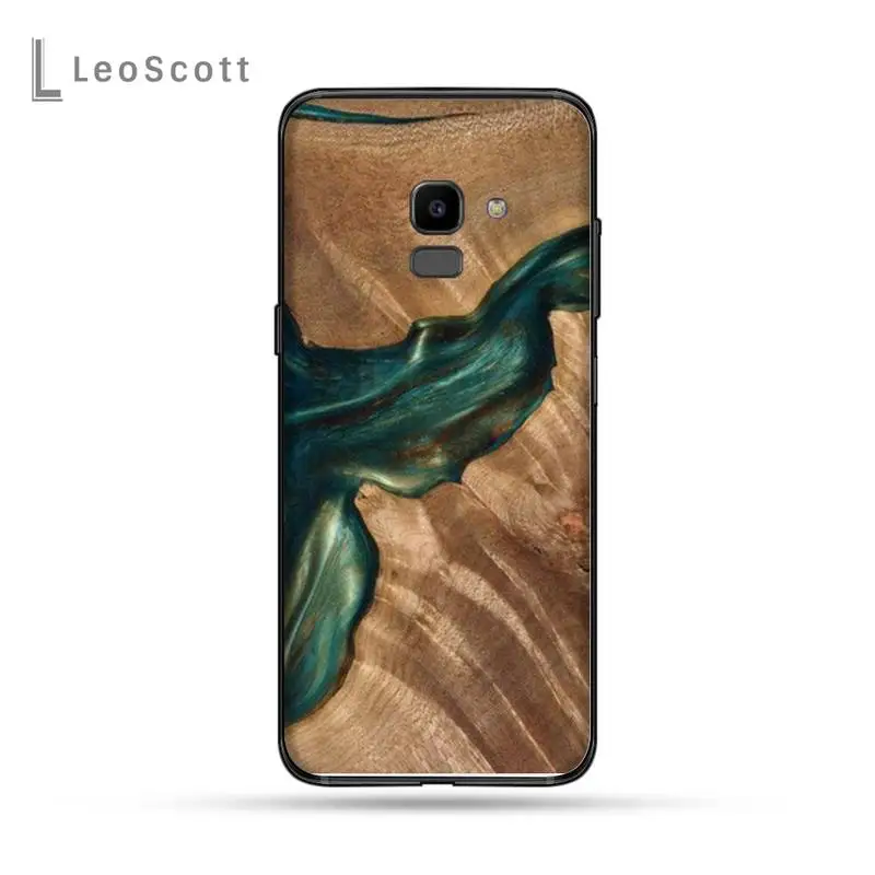 

Traveler Protective Wood Resin art Phone Case For Samsung Galaxy J2 J4 J5 J6 J7 J8 2016 2017 2018 Prime Pro plus Neo duo