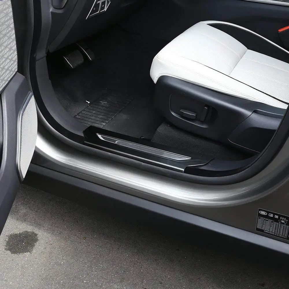 Автомобильная Накладка на порог двери 304 дюйма для Land Rover Range Velar 2017 2018