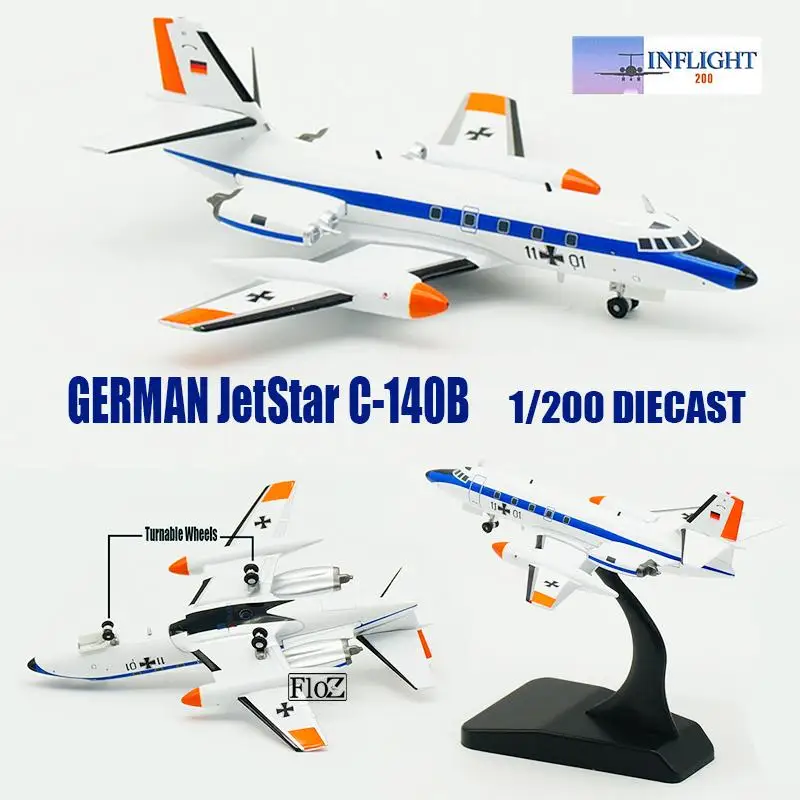 Немецкая модель самолета JetStar C 140B Inflight 1/200| |