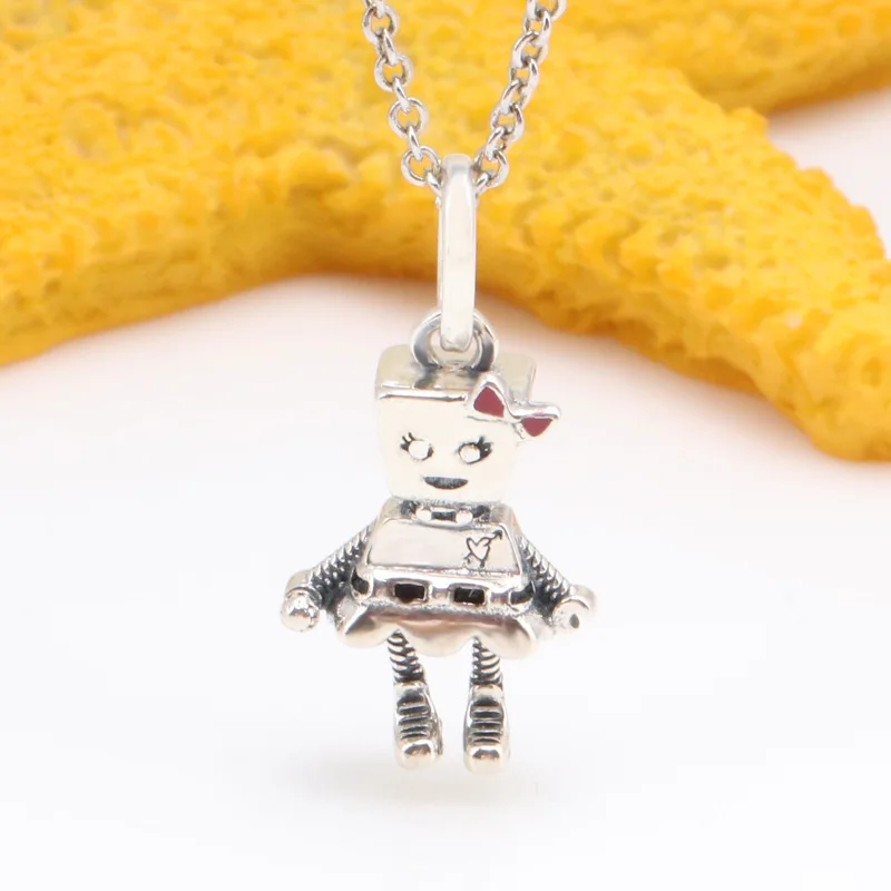 

Lorena S925 sterling silver Punk Band Little Bella Unicorn Bruno Little Dino Dino Theodore Bear Charms