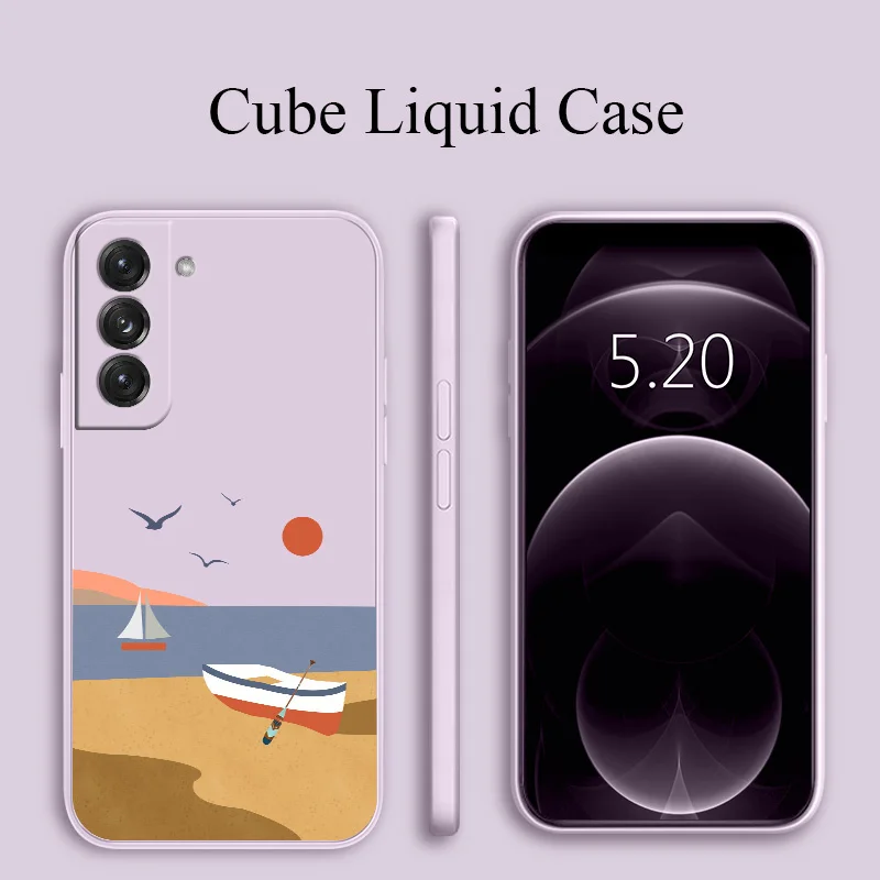 

Lighthouse Phone Case For Samsung Galaxy S21 S20 FE S10 Note 20 10 Ultra Plus A72 A52 A42 A32 A71 A51 A41 A31 A21S Cover