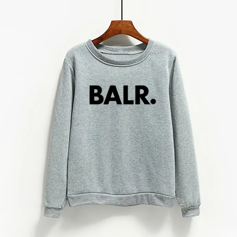

Fashion Casual BALR Hoodies Sweatshirt Women Autumn Long Sleeve O-neck Pullover Female Fleece Hoodie Tops Sudadera Mujer