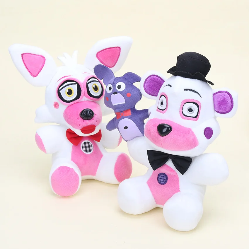 25 см Фредди плюшевый Фокси из мультфильма для мальчика Бонни и Чика Springtrap Золотой