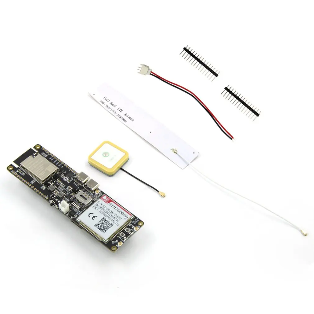 

Сетевой модуль LILYGO T-SIM7600SA-H CH9102F QFN24, солнечная зарядка, макетная плата BLE 18560, держатель аккумулятора, Wi-Fi