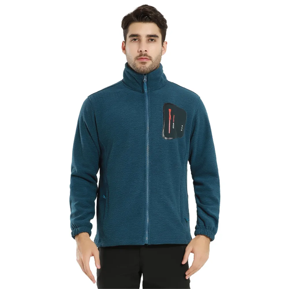 Новинка парные флисовые походные износостойкие куртки Мужская осенне зимняя