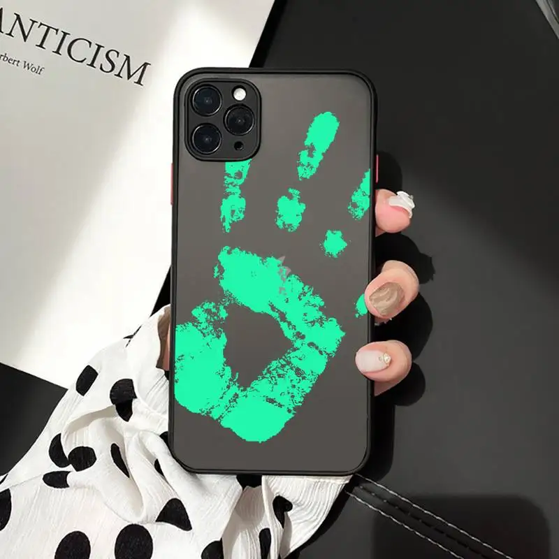 

Thermal Heat Induction Printing pattern Phone Cases matte transparent For iphone 7 8 11 12 plus mini x xs xr pro max cover