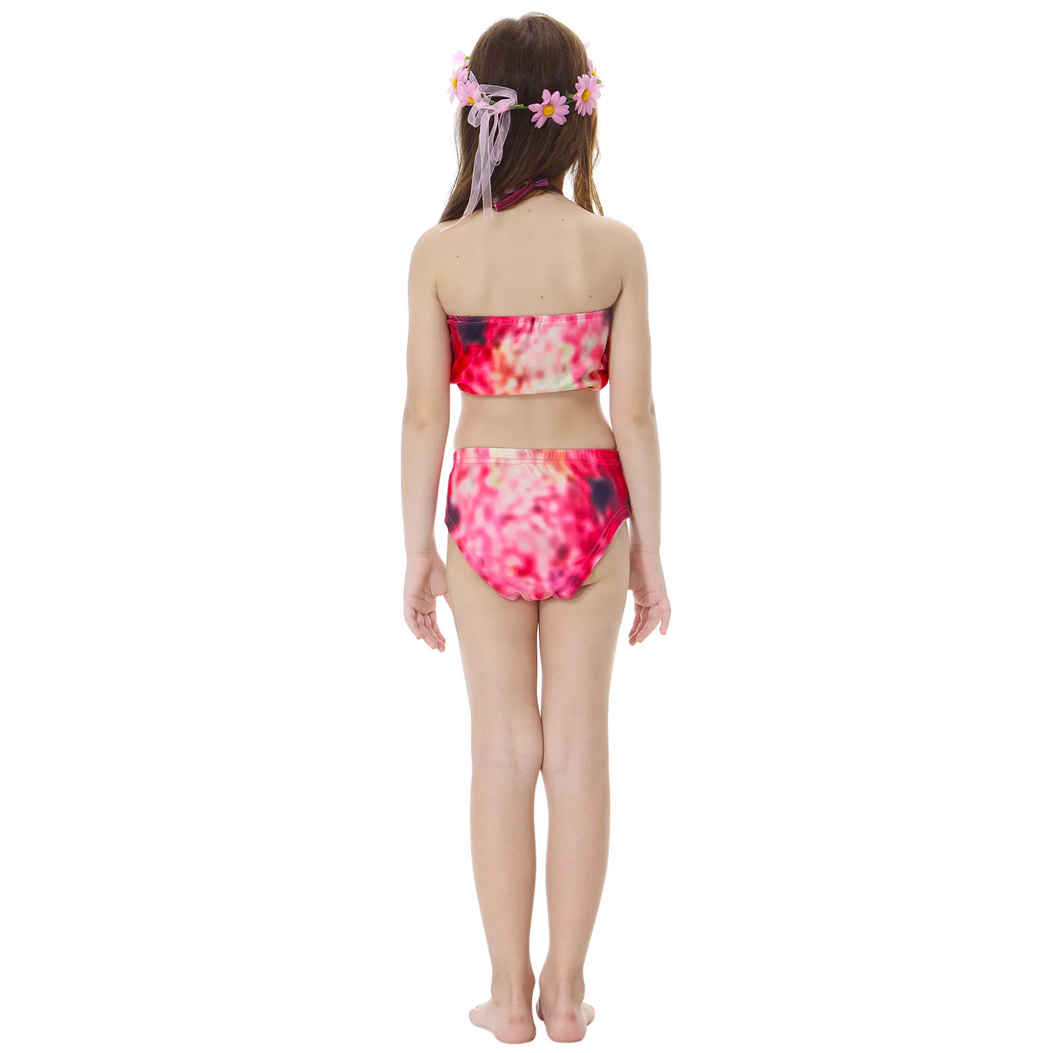 

Girls Swimming Costume Mermaid Tail Swimmable Monofin Birthday Party Kids Cosplay Swimsuit Anime Children Swimwear