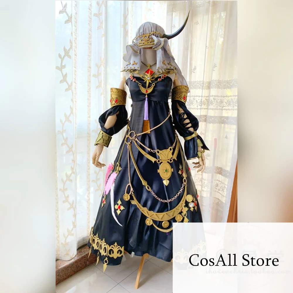 FF14 Косплей Костюм Final Fantasy XIV Астрология warlock Хэллоуин костюмы для женщин на