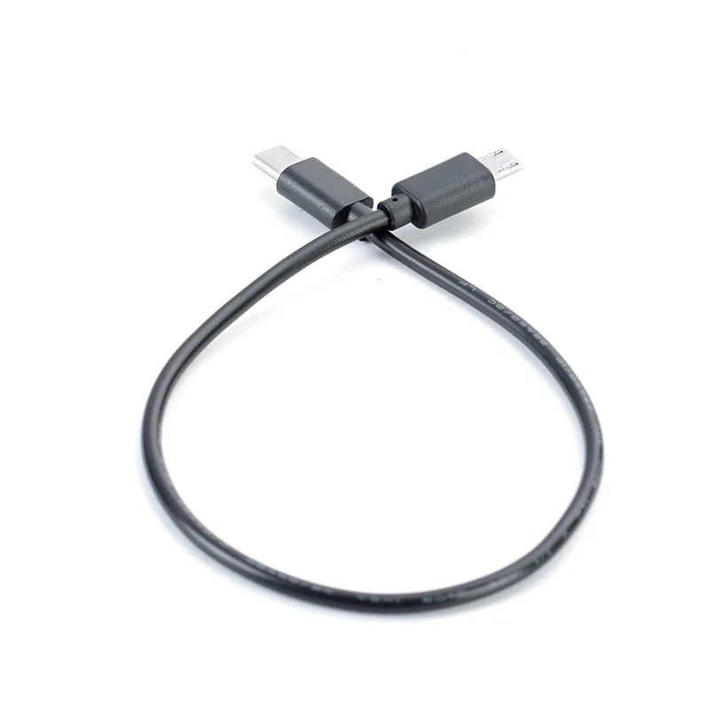 30 см Тип C (USB-C) Micro USB Male-кабель для зарядки передачи и синхронизации Зарядное