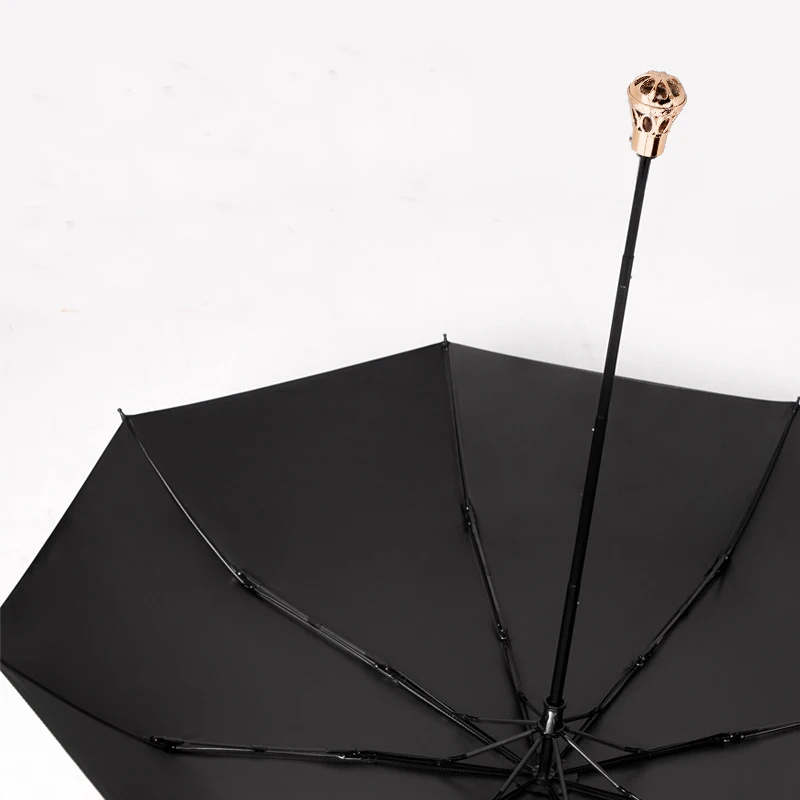 

YADA Brand Crown Handle Umbrella Rain Women uv Sunny&Rainy Designer Crown Umbrella For Women Windproof Folding Umbrellas YS741