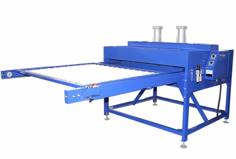 

Large Format 60*80cm Pneumatic Double Heating plates Sublimation Heat Press Machine Easy Operate Transfer Press Machine CK-B5-3