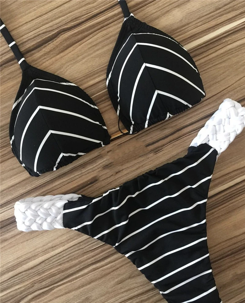 Сексуальное бикини с цветочным принтом 2019 модные летние купальники купальный