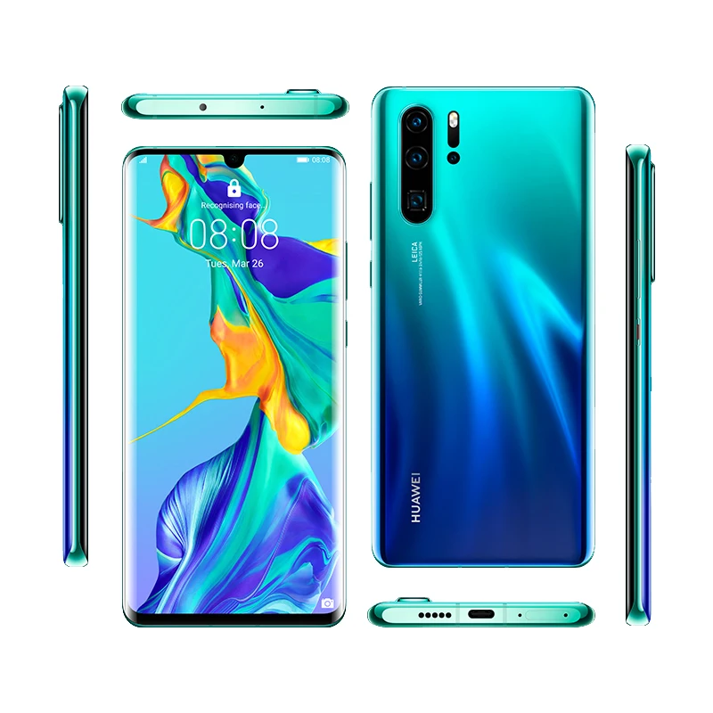 Смартфон Huawei P30 Pro глобальная версия 8 Гб 256 ГБ 40 мегапиксельная четырехъядерная