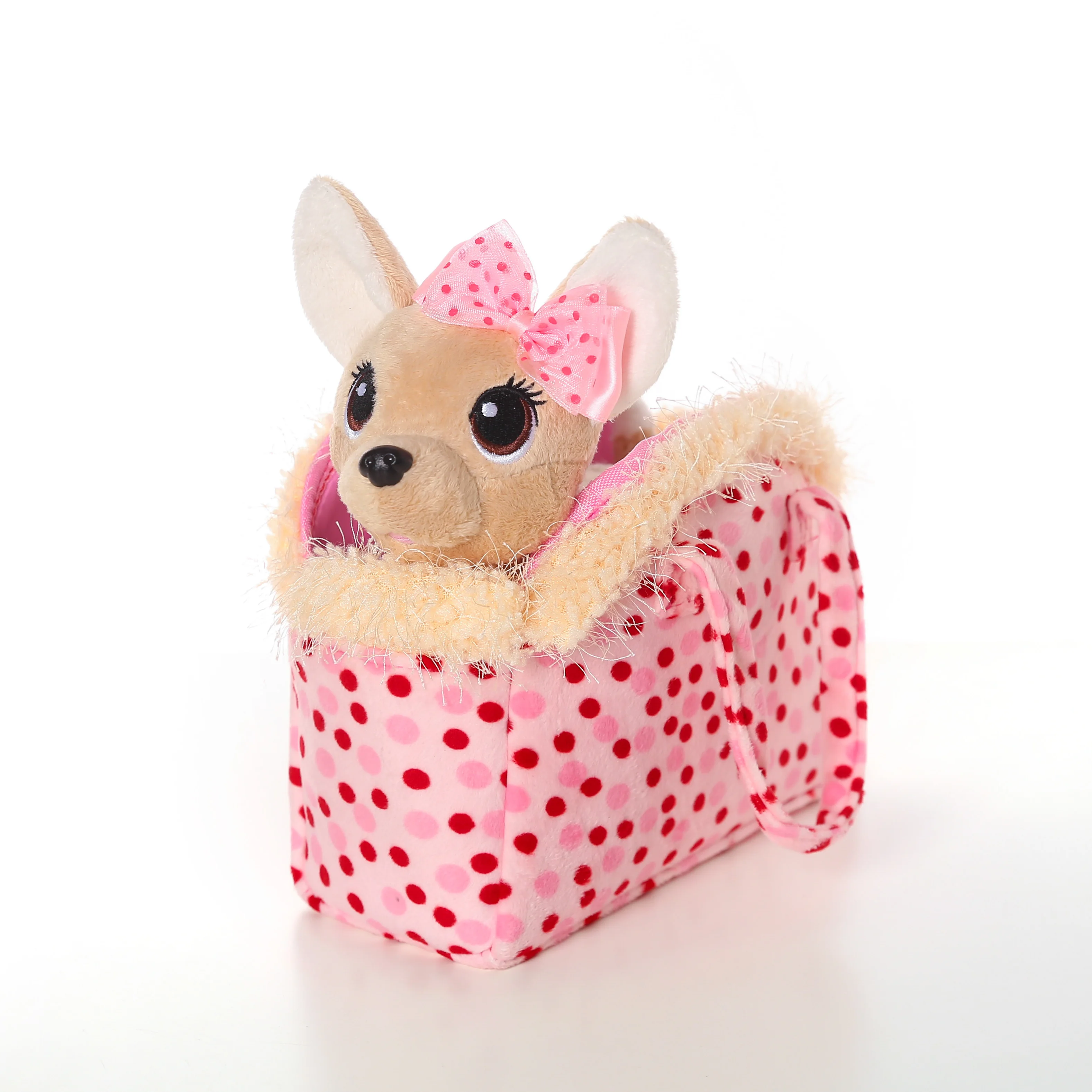 Chi Dog And Bag Girl Gift Stuffed Animal Plush Toy Shopping Tote Dress Simulation Pet | Игрушки и хобби