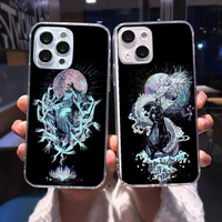 jujutsu kaisen phone case for iphone 13 12 11 pro max mini 6 6s 7 8 plus se2020 x xr xs shell iphone 13 pro max case cool anime