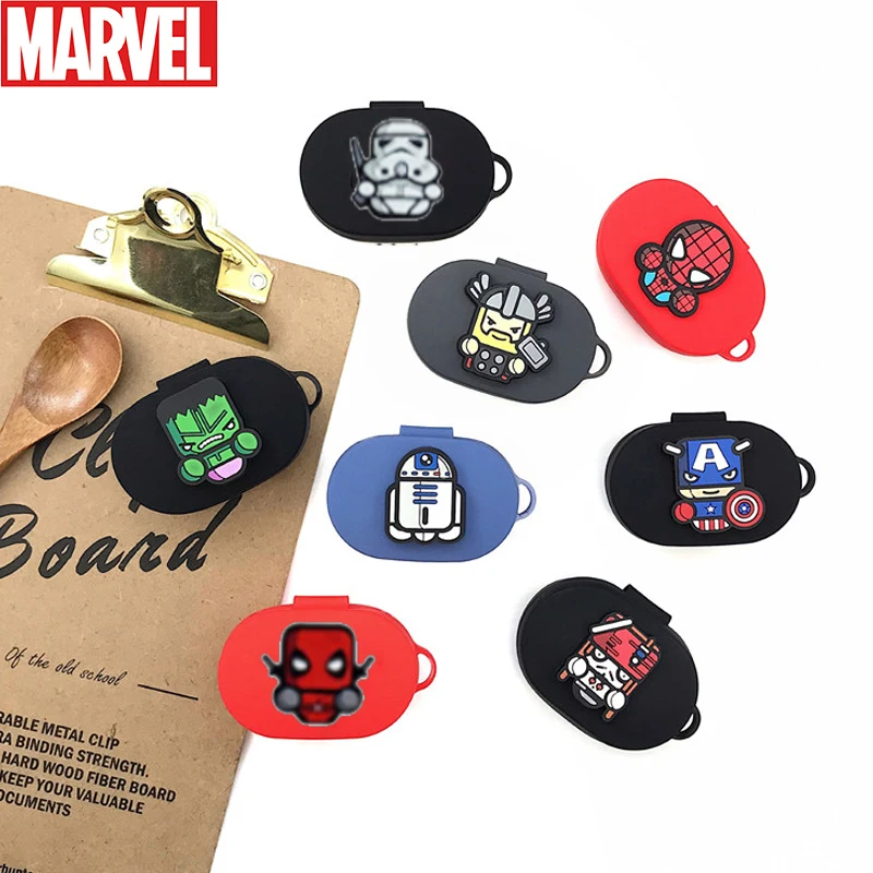 Чехол для наушников Marvel с крючком Xiaomi MI Redmi AirDots Airdots3 TWS Bluetooth наушники