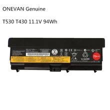 Новая Подлинная 94Wh батарея для ноутбука Lenovo ThinkPad T430 T430I L430 SL430 SL530